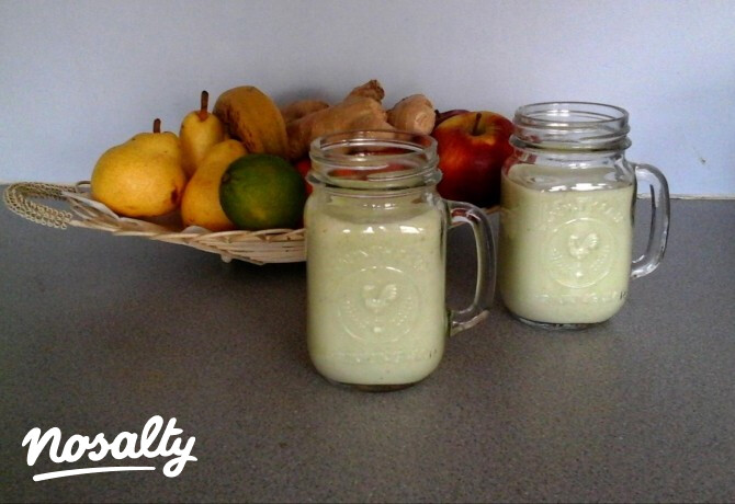 Lime- és cottagecheese-turmix