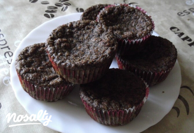 Paleo rumos-diós muffin