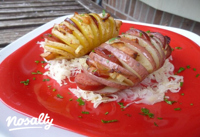 Hasselback burgonya magyarul