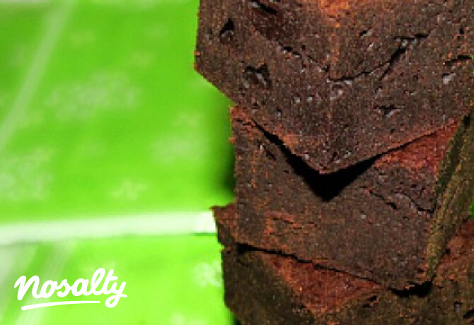 Gesztenyelisztes brownie