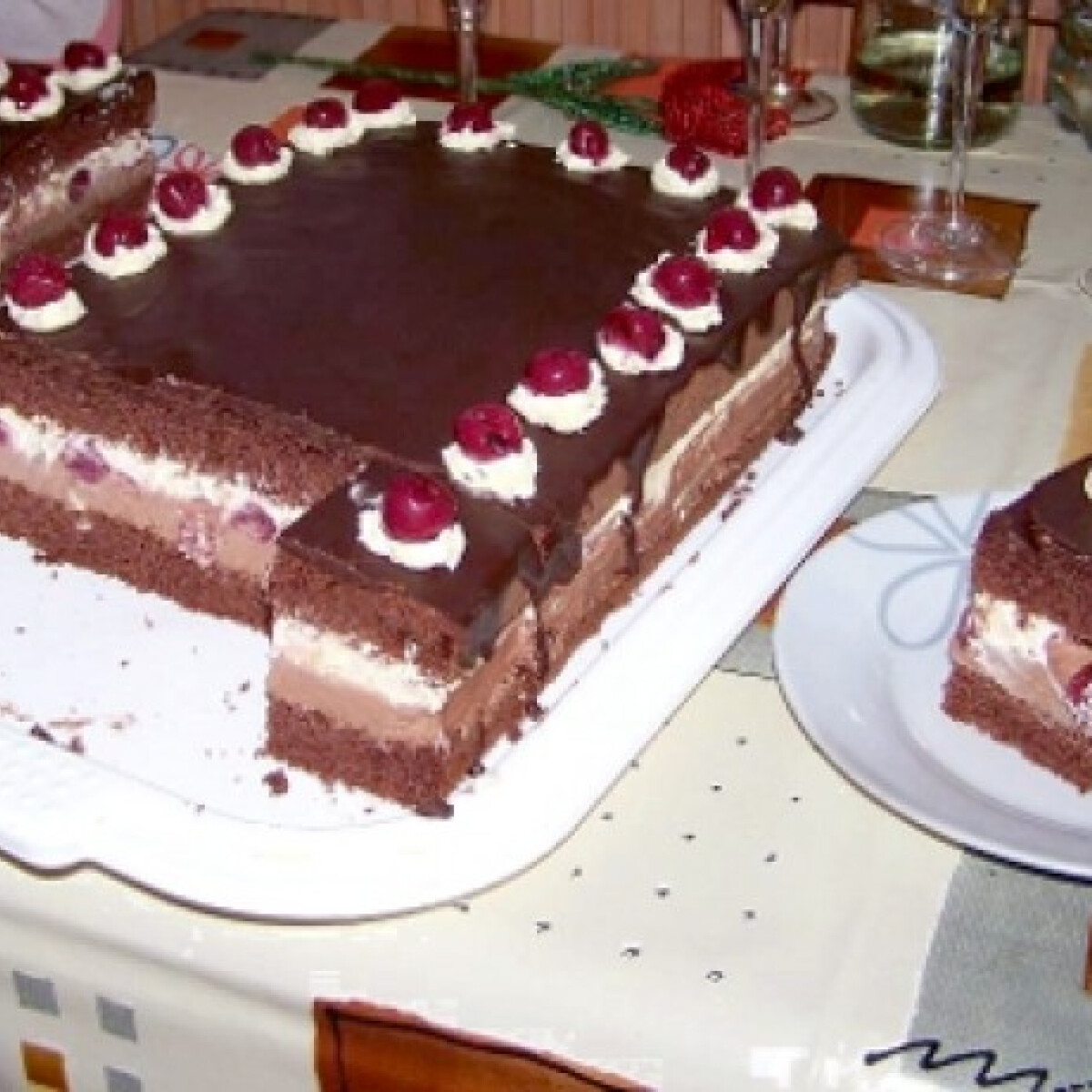 Meggylikoros Zebra Szelet Nosalty