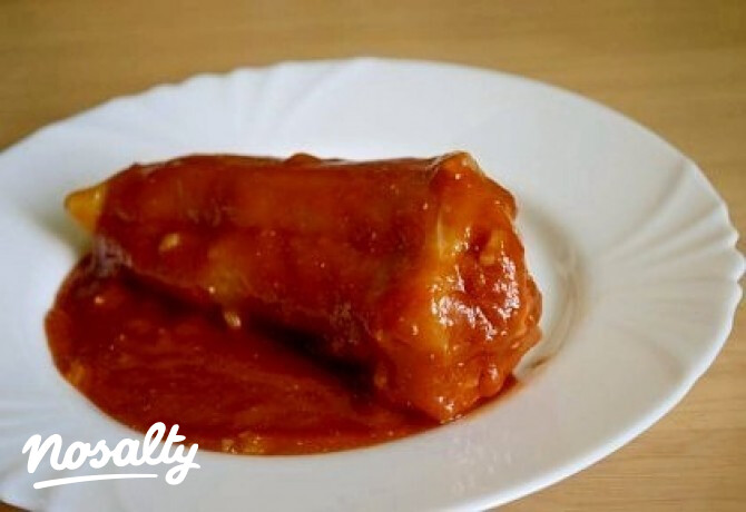 Tofus töltött paprika tojás nélkül