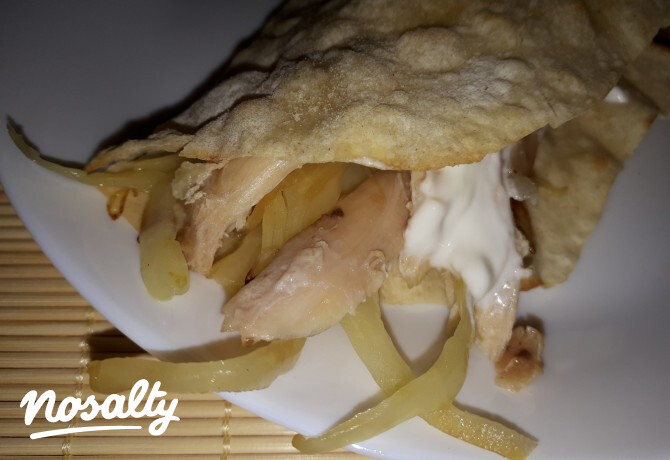 Mediátor káposztás tortilla maradék csirkéből