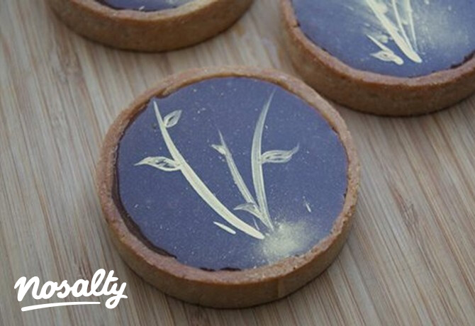Tejcsokoládés-karamellás mini tarte