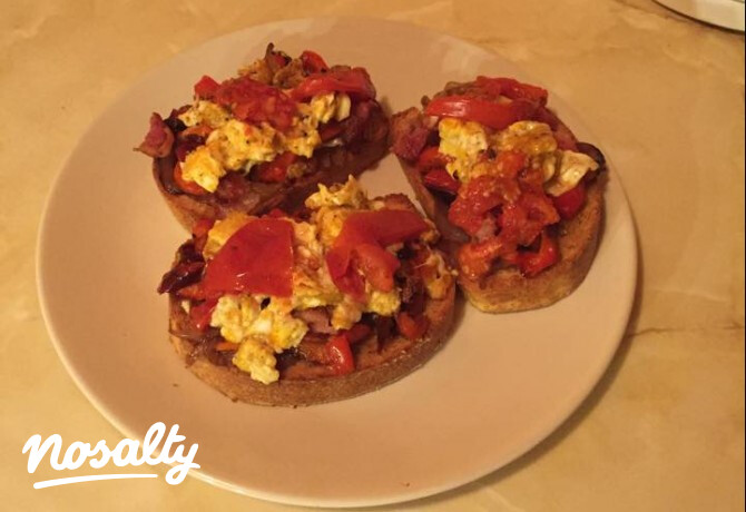 Huevos rancheros Judd Trumpikától