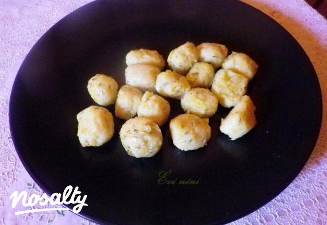 Gluténmentes gnocchi Évi nénitől