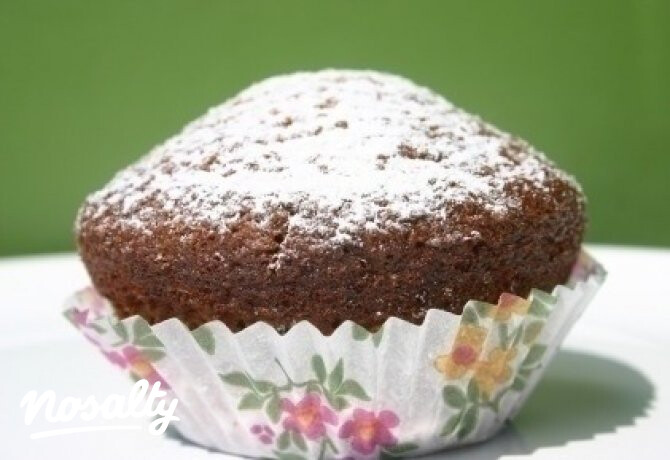 Mézes-almás muffin