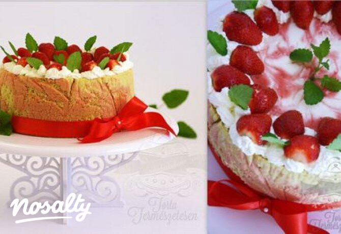 Diabetikus joghurttorta
