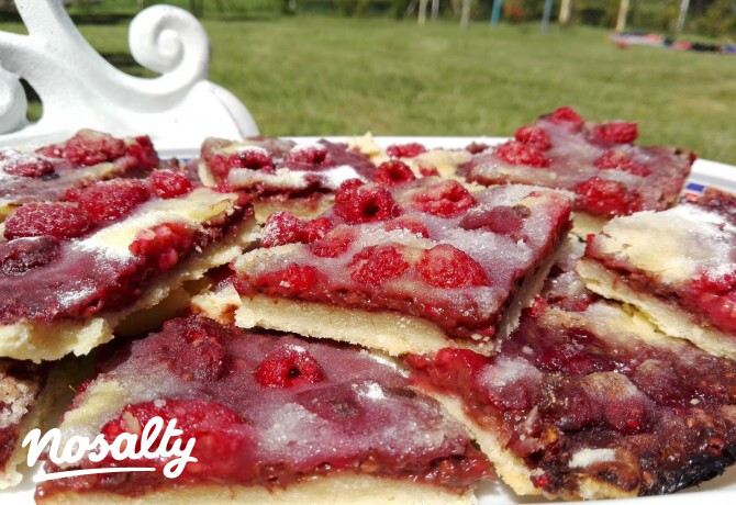 Csokis-málnás pite tojásmentesen