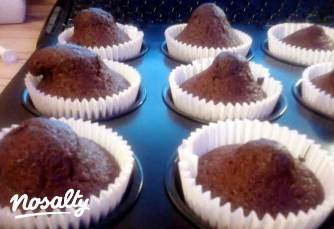 Fahéjas-kakaós muffin