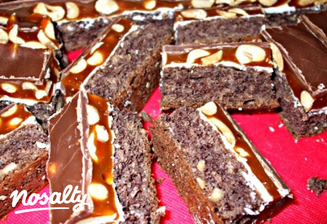Snickers szelet StellaMelanie konyhájából