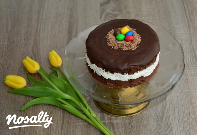 Húsvéti túrókrémes torta