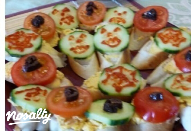Halloween party falatok