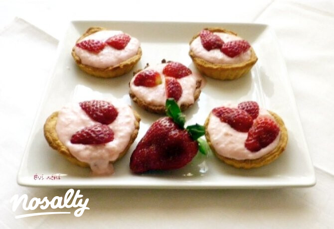 Epres-mascarponés kosárkák