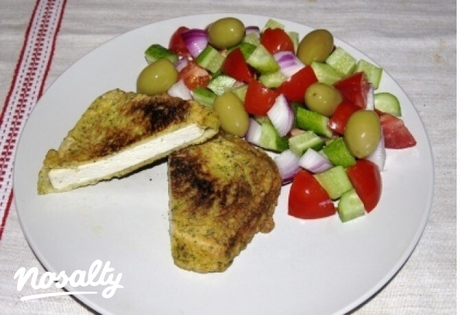 Fűszeres bundában sült tofu