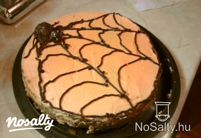 Diótorta Halloweenra