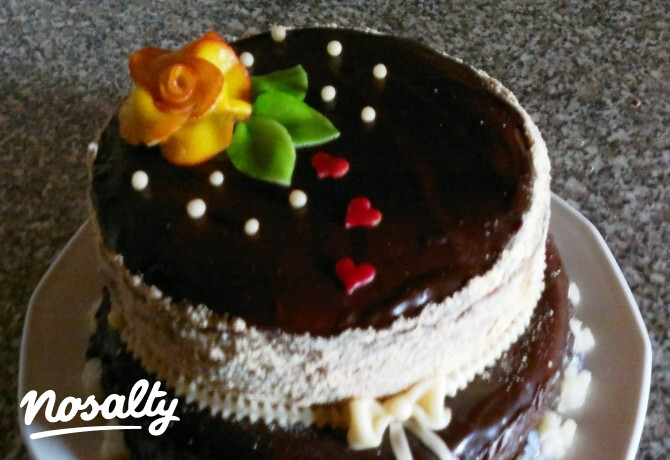 Anyák napi emeletes torta