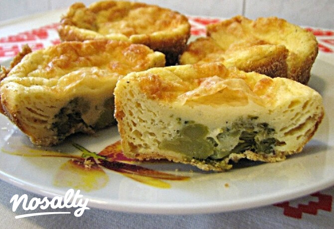 Brokkolis tortácska