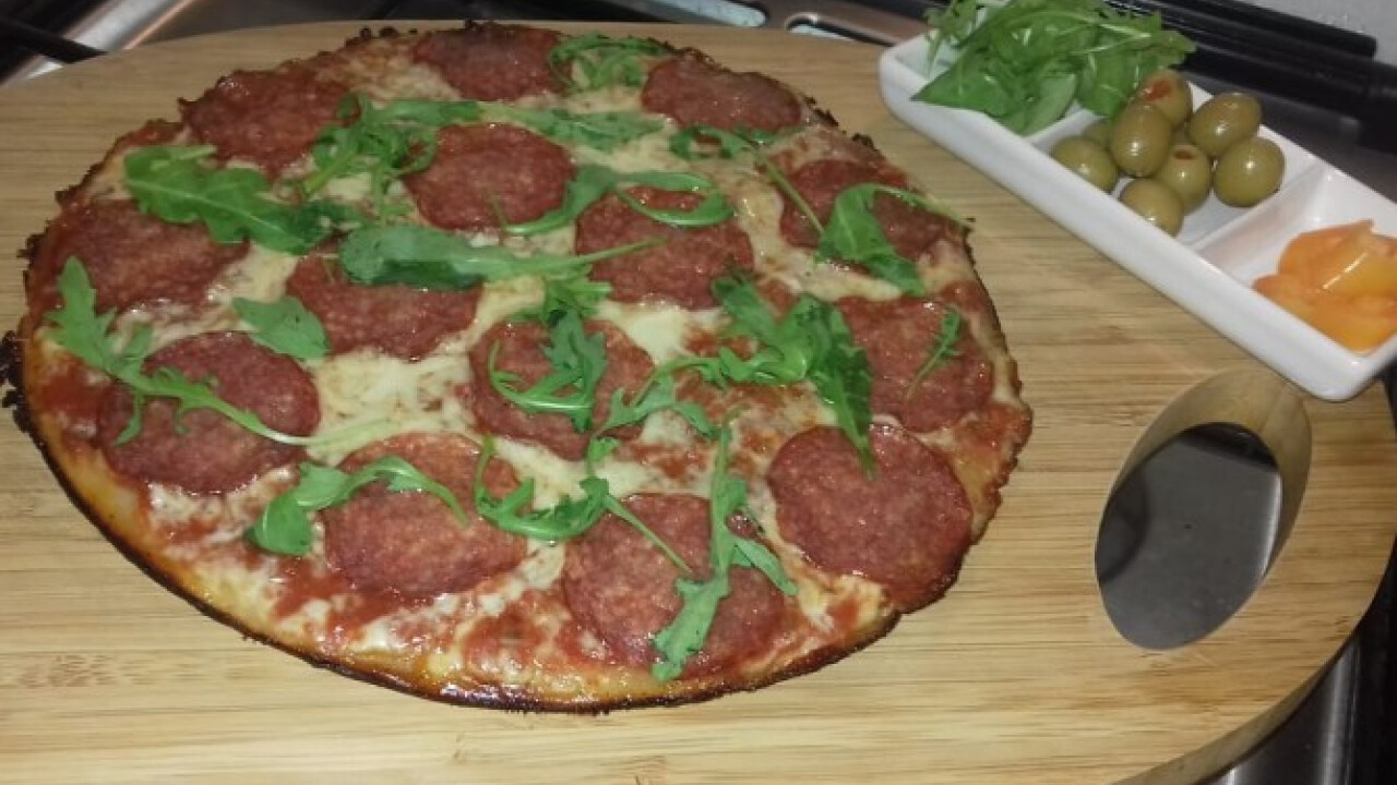 Serpenyős pizza