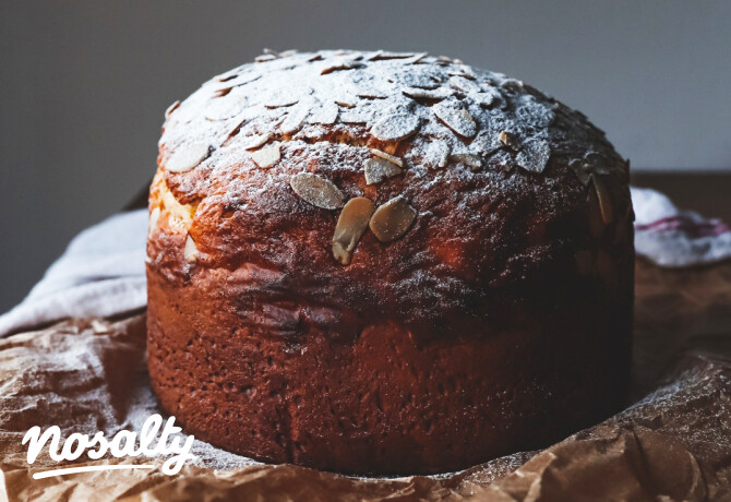 Mandulás panettone