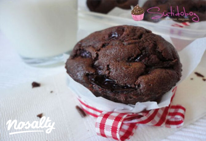 Rumos-meggyes minimuffin