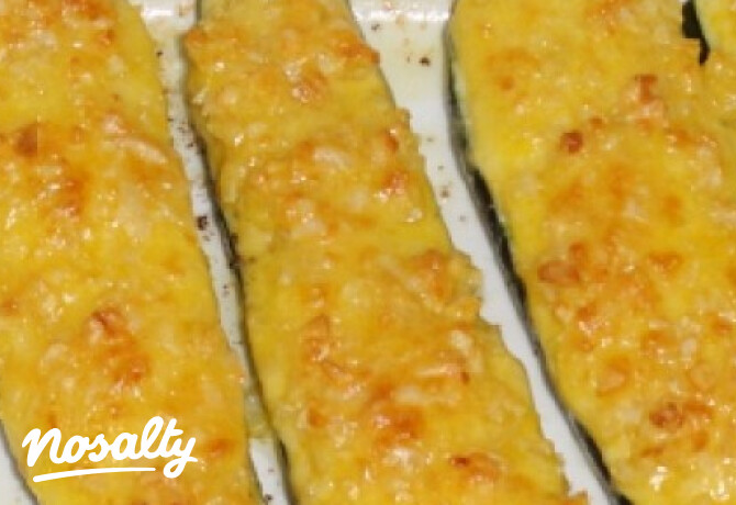 Gratinírozott cukkini