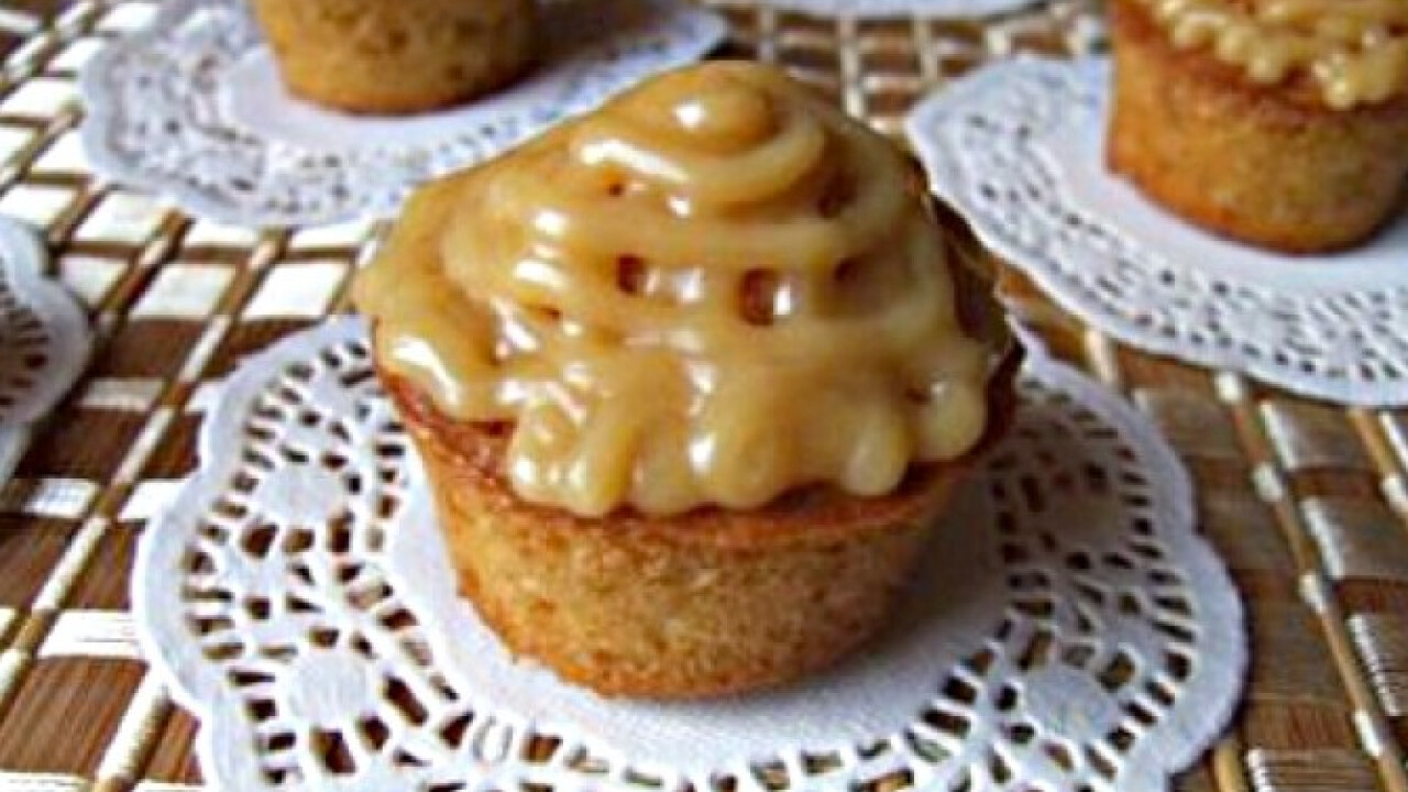 Karamellás minimuffin