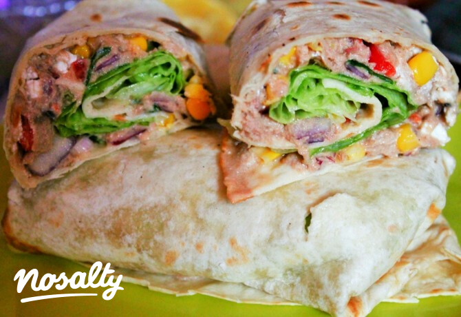 Tonhalas-fetás tortilla
