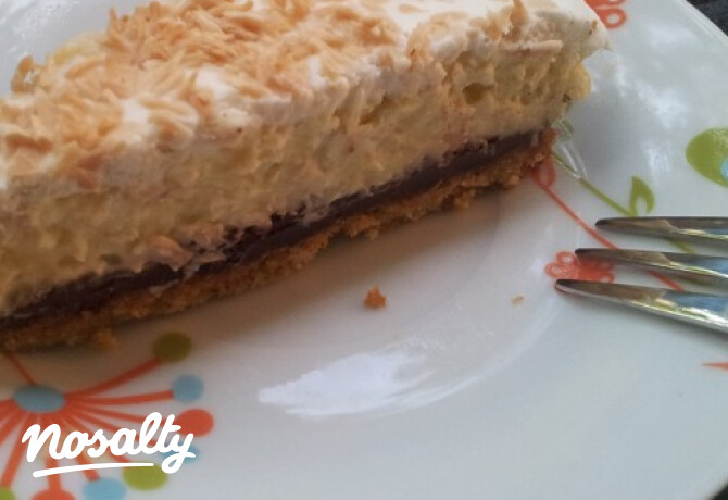Paleo kókuszkrémes pite