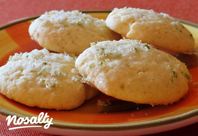 Lime cookie