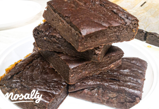 Fitnesz brownie (lisztmentes)