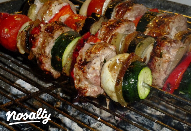 Nyárson sült szűzérme mediterrán zöldséggel