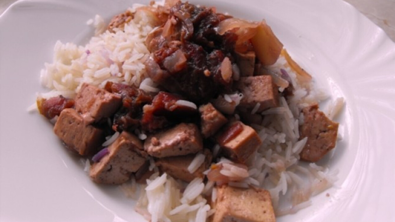 Tofu szilvaraguval
