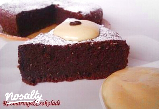 Csokoládétorta Capri szigetéről