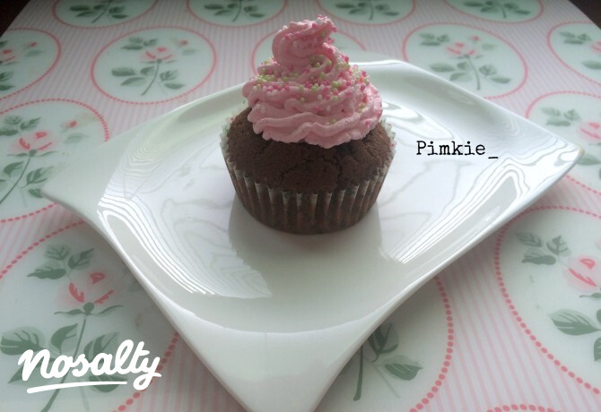 Csokoládés cupcake