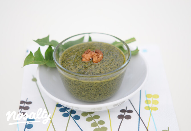 Pitypang pesto