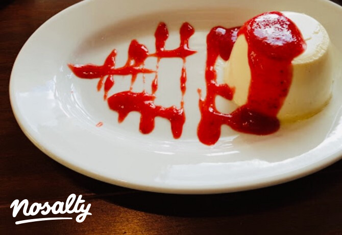 Panna cotta eperrel