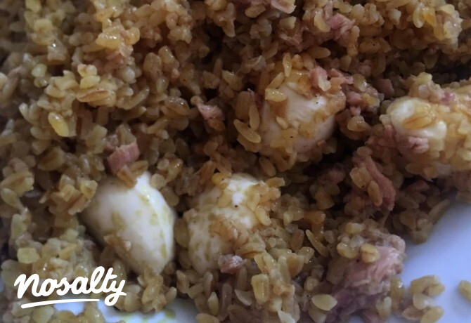 Tonhalas bulgur tökmagolajjal