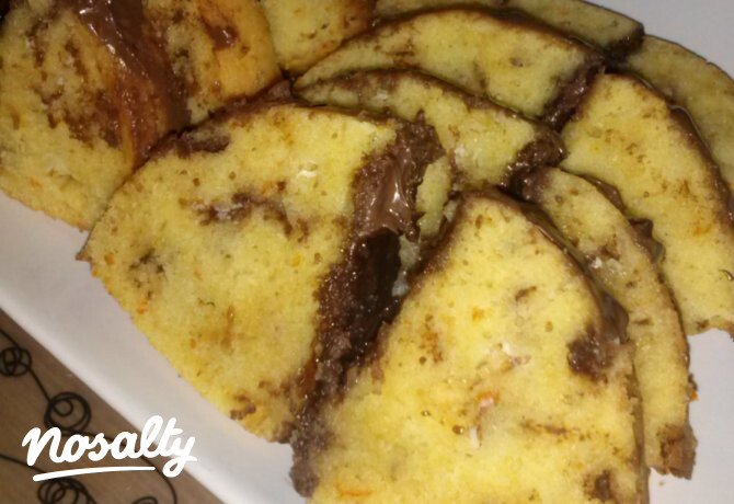 Nutellás-narancsos sütemény amaretto-val bolondítva