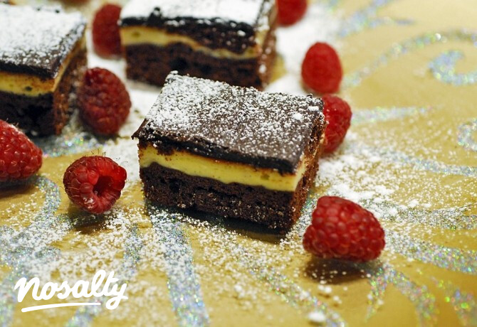 Tripla csokis brownie