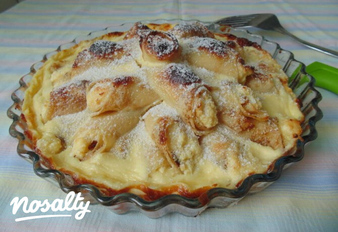 Palacsintarózsa-torta
