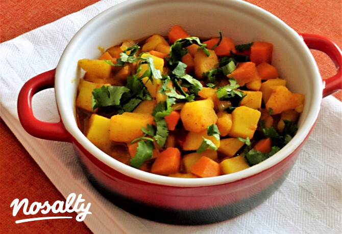 Burgonya curry