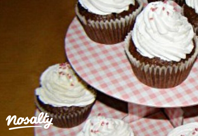 Túróhabos csokis muffin