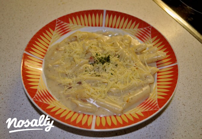 Háromsajtos 15 perces penne