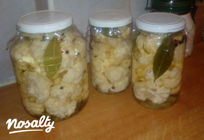 Savanyított karfiolrózsák