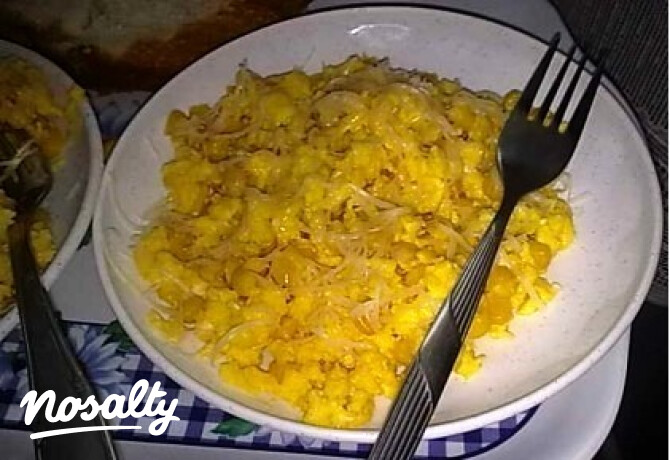 Kukoricás rántotta