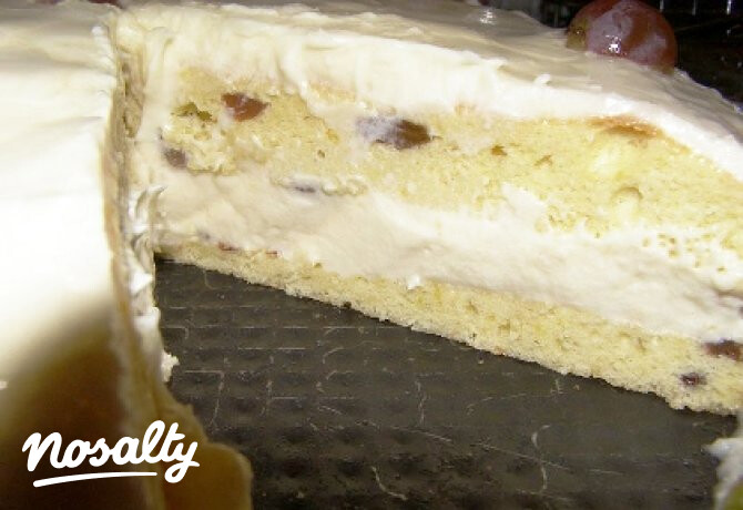 Citrommázas torta