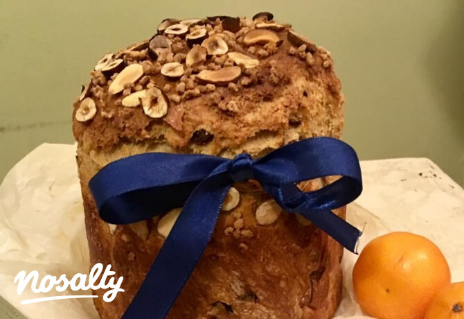 Panettone cukormentesen teljes kiőrlésű lisztből