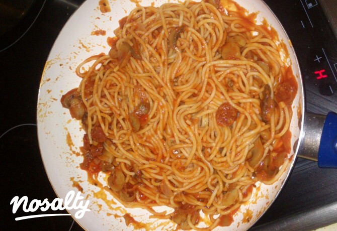 Maradékmentő paradicsomos spagetti