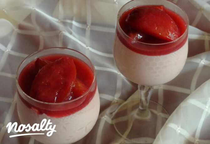 Ezen a képen: Szilva mousse
